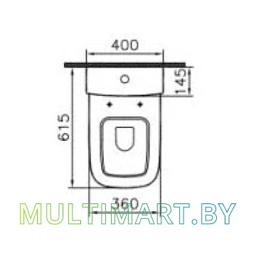 Унитаз Vitra S20 9800B003-7204 картинка 2